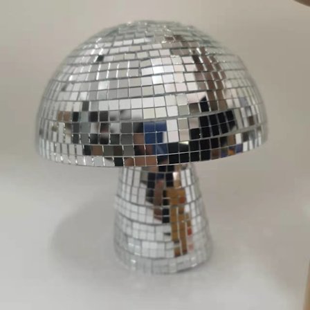 Sopp discokulefestrommet Spisestuedekorasjon Disco Speil