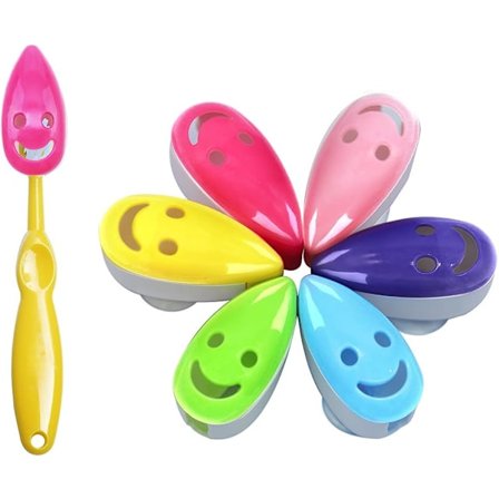 Hammasharjan pidike, 8 kpl hammasharjan pään suojakotelo imukupilla, kannettava hammasharjan suojus, 6 väriä perheelle, lapsille, matkoille