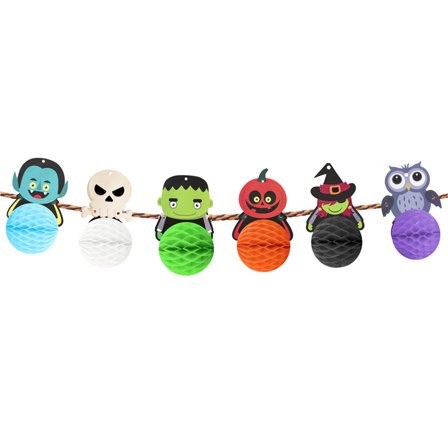 Halloween Honeycomb Guirlande 3 m