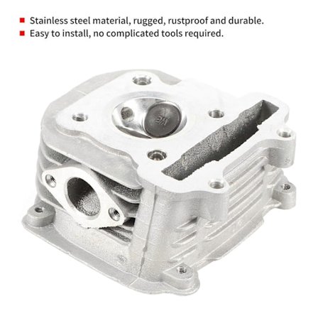 2.3in Stort Cylinderhoved Assy til GY6 125cc 150cc 4-takts Scooter Knallert ATV med Motor