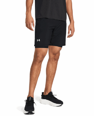 Under Armour Launch 7 2-in-1 Black