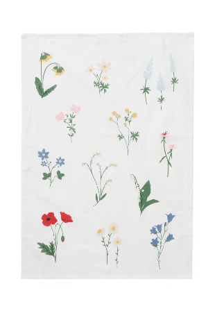 Åhléns Home Kökshandduk SOMMARÄNG 50x70 cm Kökstextil Flerfärgad ONESIZE