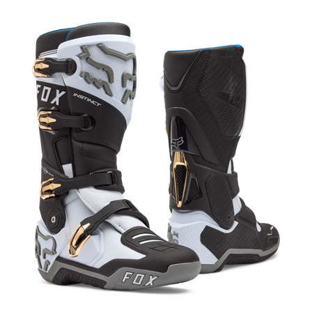Crossstiefel FOX Instinct MX Weiß/Schwarz/Grau 46
