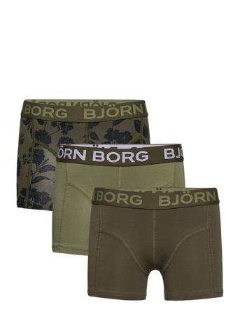 Kids Core Boxer 3P Green Björn Borg