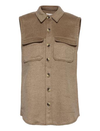 Objvera Owen S/L Vest A Div Brown Object
