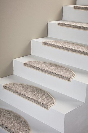 Jotex - Set Van 15 Trapmatten Natuurlijk Wit Natuurlijk wit - PASSO - Koop Trapmatten bij Jotex