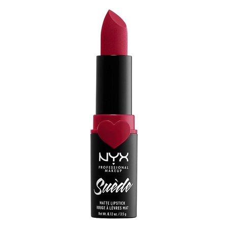 NYX PROFESSIONAL MAKEUP Suede Matte Lipstick Spicy, Makeup, Læber, Læbestift