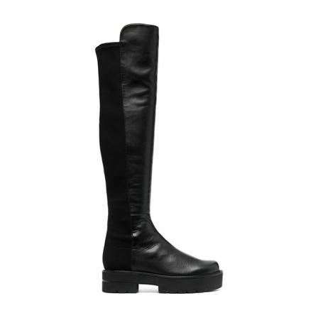 Stuart Weitzman, Over-knee Boots Zwart, Dames, Maat:39 EU