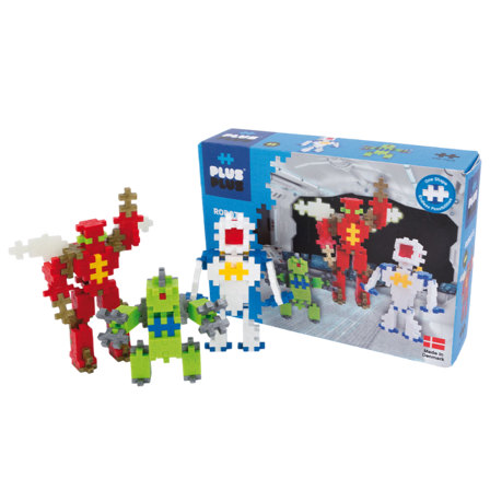 PLUS Byggbitar - Robotar 170 bitar Byggsatser ONESIZE