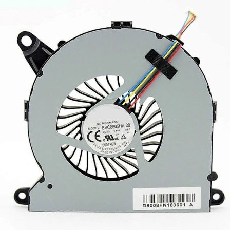 Udskiftnings CPU-blæser til NUC8 NUC8i7BEH NUC8i5BEH NUC8i5BEK NUC8i3BEH Series Mini PC, Udskiftnings NUC8 Køleblæser P/N: B