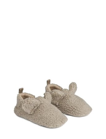 Liewood Maui Pile Slipper - Beige - 34