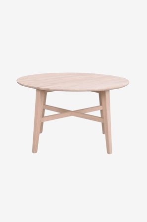 Rowico Home - Sofabord Filippa, diameter 90 cm - Hvid - Sofaborde - Fra Homeroom