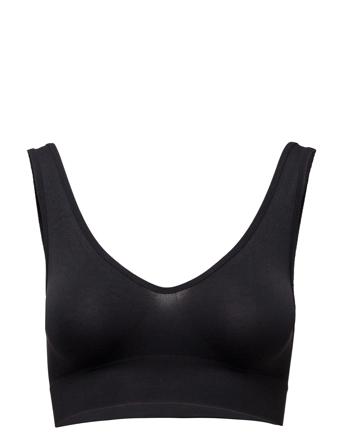 Lucia Bra Top Wide Straps Black Missya