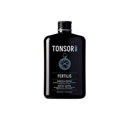 TONSOR1951 Cura dei Capelli Fertilis -Shampoo al mentolo 250ml Uomo - Shampoo Uso Frequente