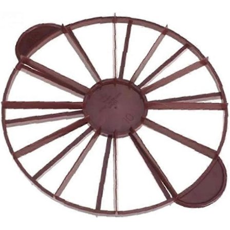 1 st Tårtindelare Skiva Tårta 10/12 Bitar Lika Stor Portion Markör Dubbelsidig Rund Tårtportionsmarkör