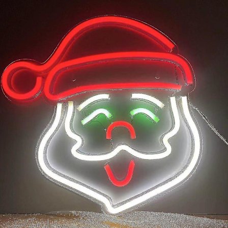 Santa Claus Led Desk, Usb Charging Pat Lamp, Silicone Night Light, Warm Light