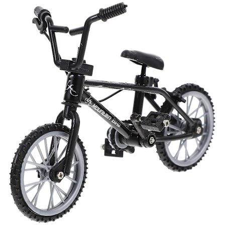 Dockhus Mini Cykel Fotorekvisita Miniatyr Cykel Modell Simulering Mountainbike Modell