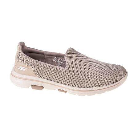 Skechers go walk 6 sea coast , Beige , Dames , Maat: 40 EU Schoenen
