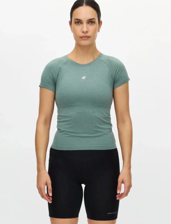 Röhnisch Seamless Flex Tee - Green - L