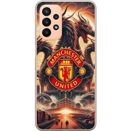 Kompatibelt Mobildeksel til Samsung Galaxy A23 Manchester United