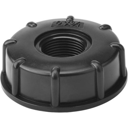 Adapter IBC Cap s60x6 for tank 1000 liters, 3/4 Inch