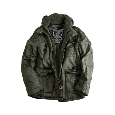 Alpha Industries, Jacket Cobbs II Szary, Mężczyzna, Rozmiar: L