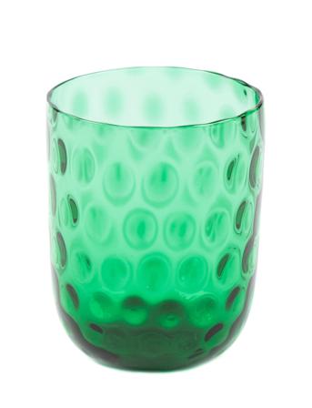 Danish Summer Tumbler Small Drops Home Tableware Glass Drinking Glass Vihreä Kodanska