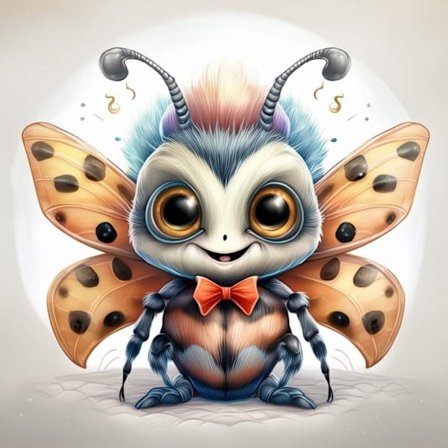 Nyckelpiga Affisch A4