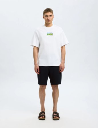 Selected Slhregular-Karl Seersucker Shorts - Black - L