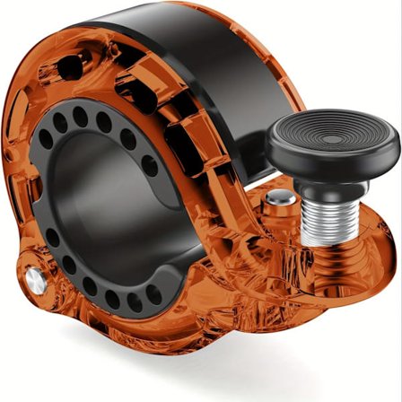 2025 Ny sykkelklokke, opptil 110dB klar ringelyd, ultralett kromnikkel aluminiumslegering oppgradert materiale, rustsikker [DB]