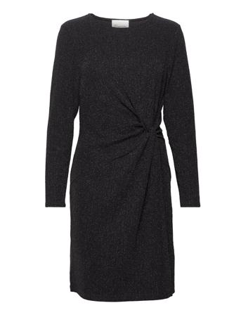 Dahilamw Dress Knelang Kjole Svart My Essential Wardrobe