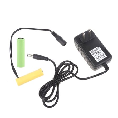 Universal 3V AM3/LR6/AA batterieliminatorer EU/US/UK Powered Kabel Byt ut 2st 1,5V AA storlek batterikabel