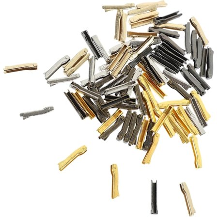 Universelt glidelåsreparasjonssett 50 par glidelåsstoppere