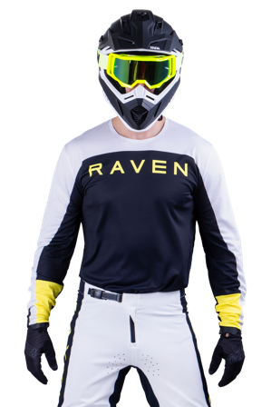 Crosstrui Raven RV-Zero Zwart/Wit XL