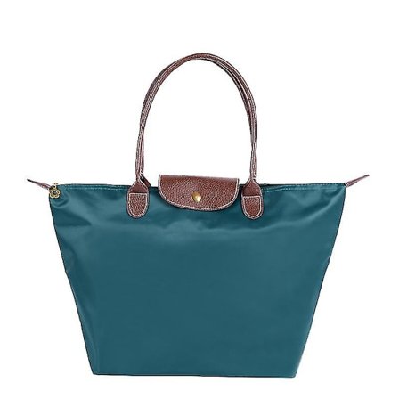 Kvinnors Canvas Axelväskor Enfärgad Återanvändbar Bärbar Väska För Transport Organisering