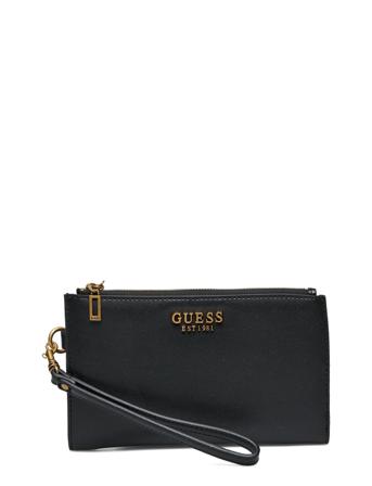 Zadie Slg Dbl Zip Organizer Black GUESS