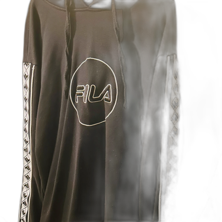 Svart hoodie från FILA