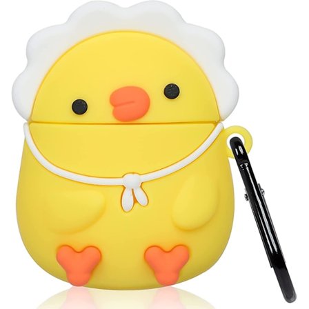 Airpod 2/1 Fodral Djur Cartoon Kawaii Design Cover För Airpods Silikonfodral Air Pods Söt Rolig 3d Kul Mjuk Designer Unik Snygg För Flickor Pojke