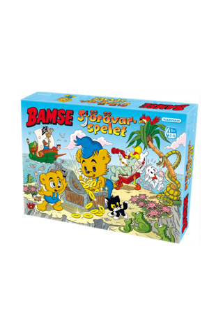 KÄRNAN Barnspel Bamse Sjörövarspelet Spel & pussel Unisex ONESIZE