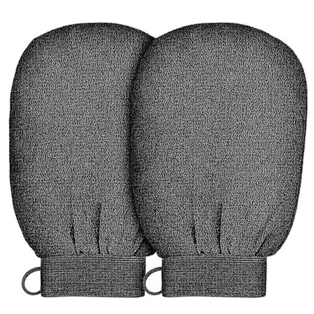 Eksfolierende Hansker 2 Stk Spa Eksfolieringsskrubb For Bade Dusj Eksfolieringsvott, Kroppsskrubber Eksfolierer