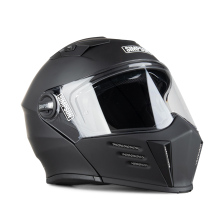 Simpson Darksome 06 Hjälm Mattsvart L