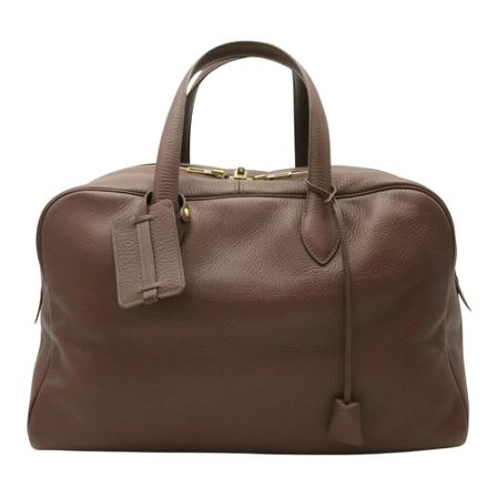 Hermès Vintage Weekend Bags Brun, Dame Vintage Tasker, Størrelse: ONE Size