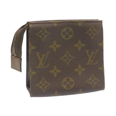 Louis Vuitton Vintage Pre-owned Posh Toilet Taske Brun, Dame Vintage Tasker, Størrelse: ONE Size