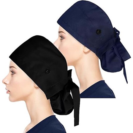 Hatt for kvinner med hestehale - hygienisk hette - kjøkkenhette - hodeskjerf