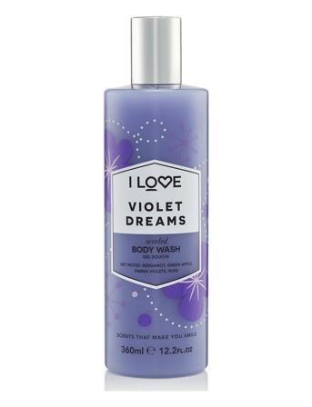 I Love Signature Body Wash Violet Dreams Beauty WOMEN Skin Care Body Shower Gel Lilla I LOVE*Betinget Tilbud