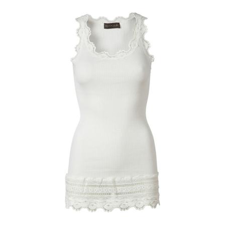 Rosemunde Top Hvid, Dame