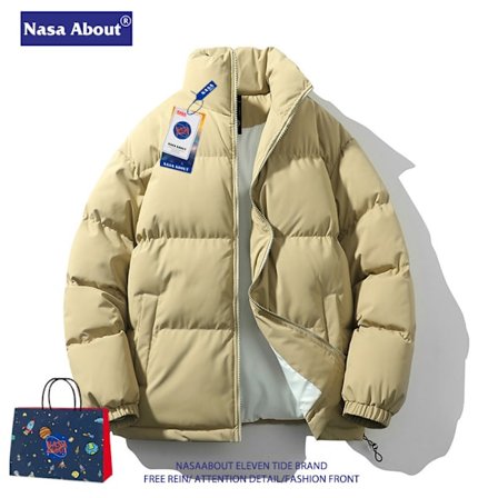 Vatteret bomuldsjakke til mænd - Casual stil - Varm og tyk - Ungdom