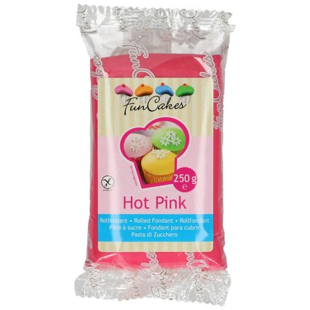 Vaaleanpunainen Sokerimassa Hot Pink