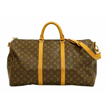 Louis Vuitton Vintage Pre-owned Keepall Bandouliere 50 Brun, unisex Vintage Tasker, Størrelse: ONE Size