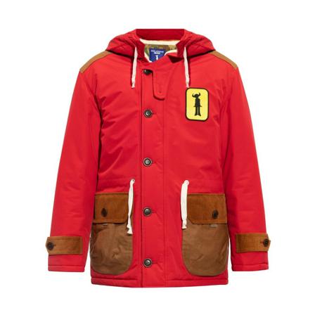 Junya Watanabe Logo-patched Jakke Rød, Herre, Størrelse: S